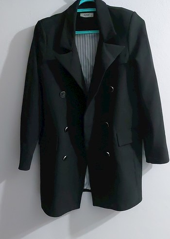 Siyah Kadın Blazer - Görsel 2