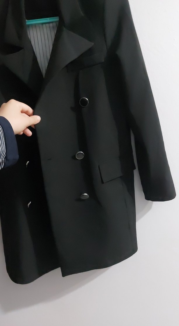 Siyah Kadın Blazer - Görsel 3