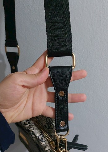 Guess Kahverengi Deri Kadın  Çanta - Görsel 2