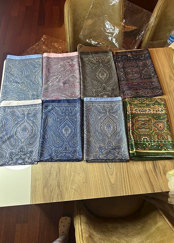 Diğer Kadın Çok Renkli İpek Dokulu Bohem Şal Etnik Şal