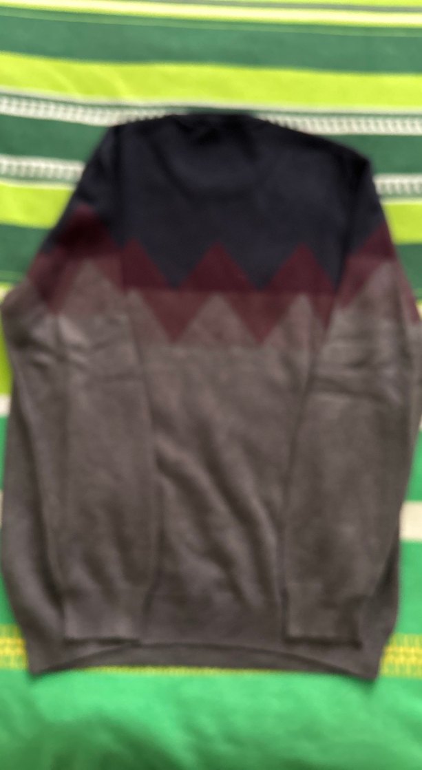 Erkek Çok Renkli Örgü Yün Kazak Avva marka - Görsel 2