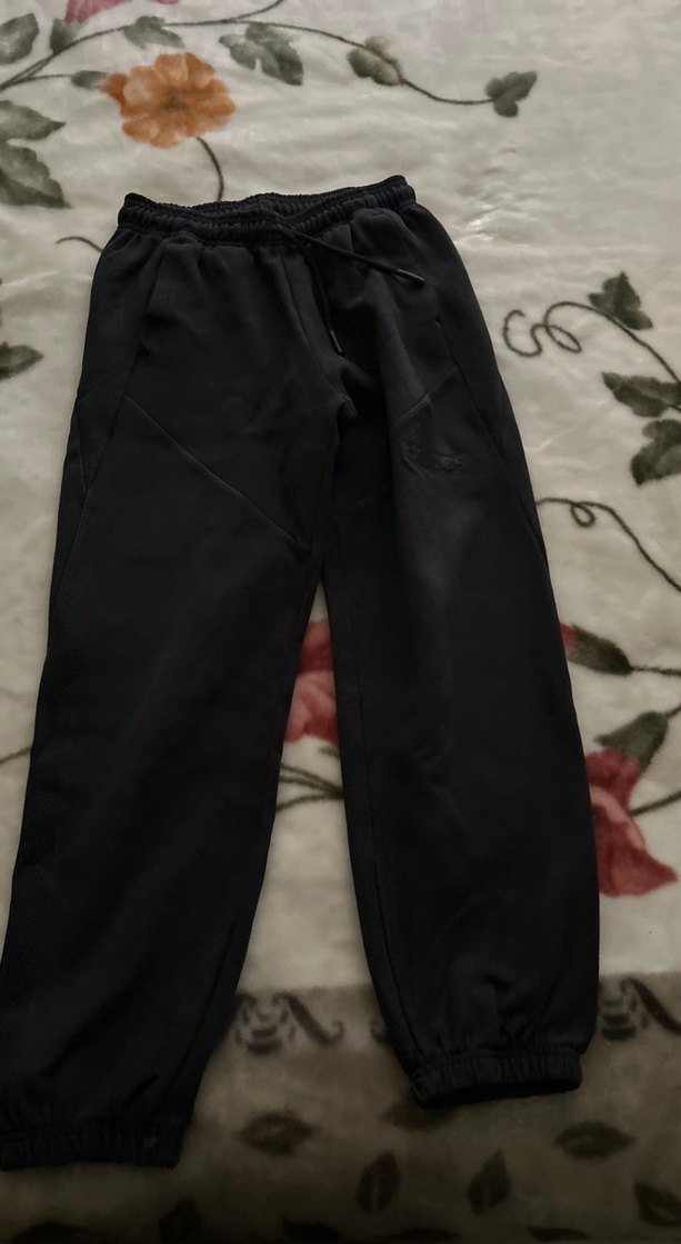 Erkek Siyah Adidas Kapüşonlu Eşofman Takımı - Görsel 3