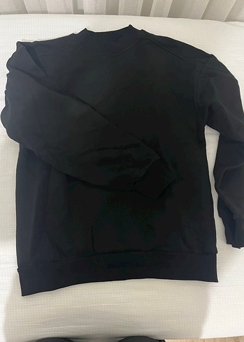 diğer Beden Siyah Kadın Oversize Sweatshirt