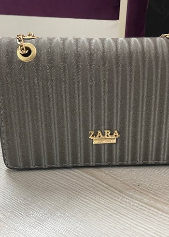 Zara Altın Renk Zincir Detaylı Kadın Çanta - Görsel 2