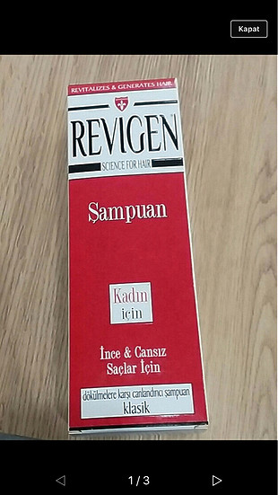 Revigen şampuan