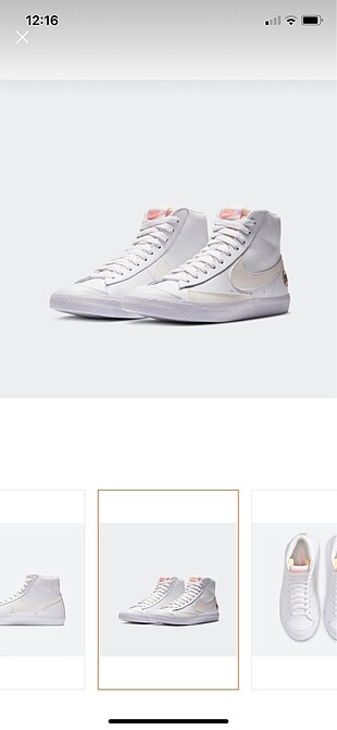 38 Beden beyaz Renk Nike Blazer