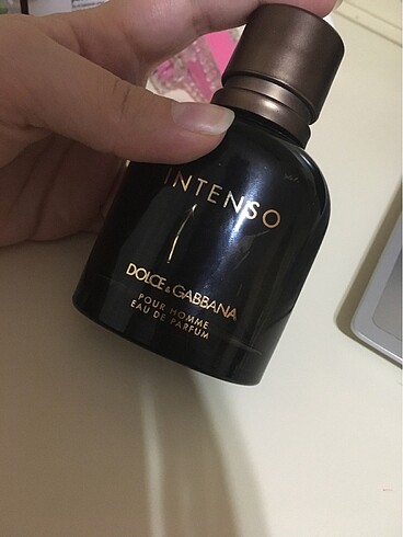 Dolce gabbana intenso parfüm şişesi erkek