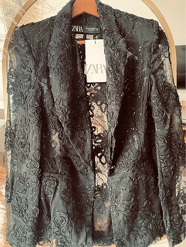 Zara transparan ceket
