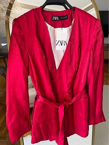 Zara Fuşya Ceket