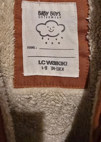 4-5 yaş Kürklü  Erkek Çocuk Mont Lcw - Görsel 3