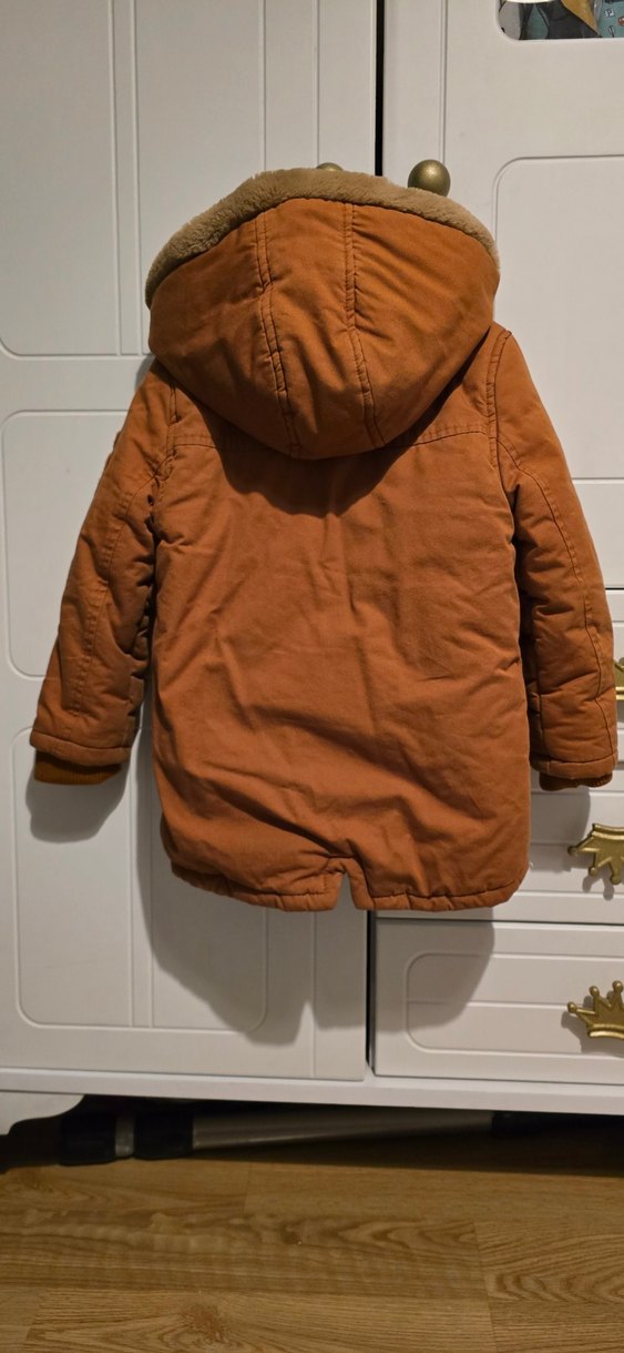 4-5 yaş Kürklü  Erkek Çocuk Mont Lcw - Görsel 5