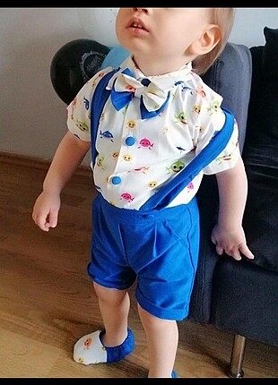 Baby shark kostüm doğum günü düğün sünnet