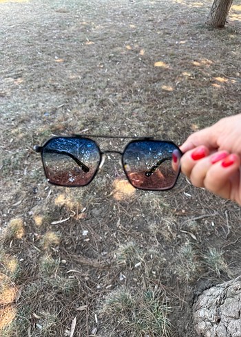 Kadın Çok Renkli Şeffaf Gözlük - Görsel 2