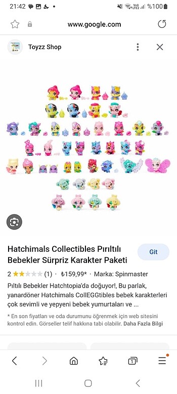 Hatchimal karakterler