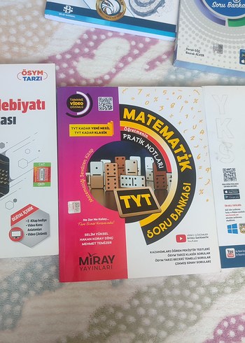TYT Matematik tyt cografta ve edebiyat soru bankasi