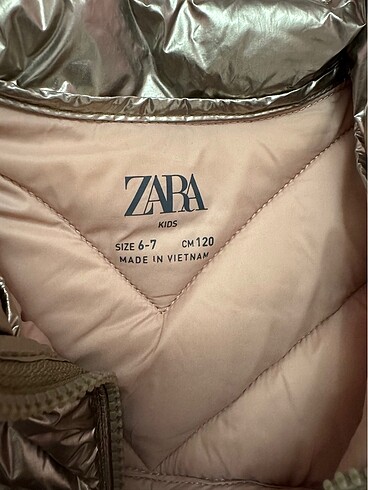 Zara Zara kız çocuk yelek mont