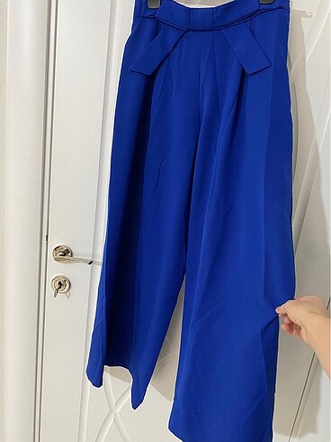 Zara Mavi bol paça pantolon