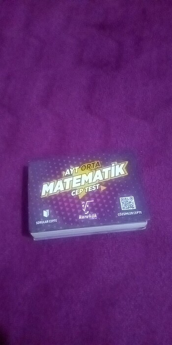 Ayt matematik cep test