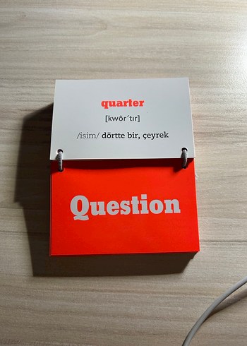 Redhouse İngilizce 100 Temel Kelime Kartları - Görsel 2