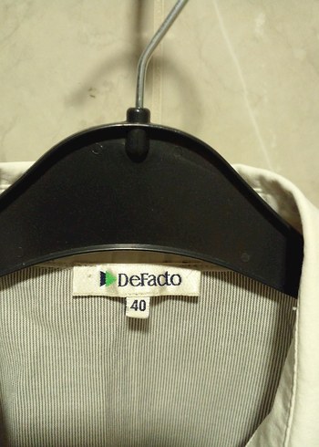 Defato vintage kadın gömlek 40 beden - Görsel 2