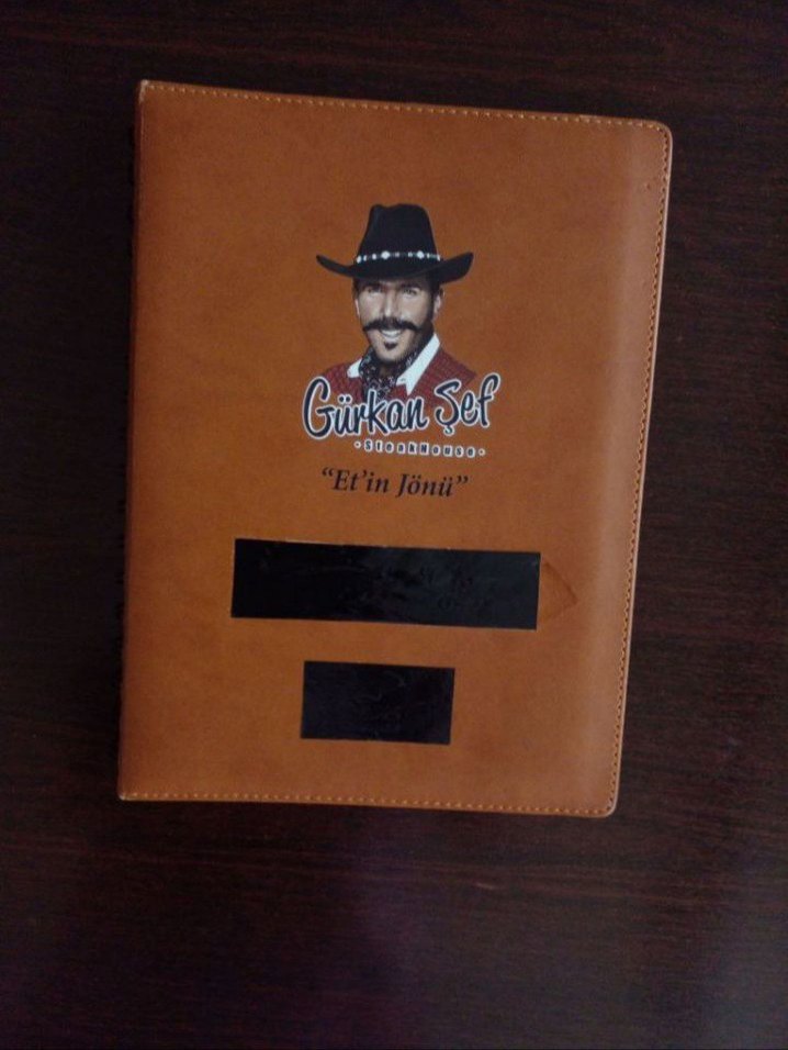 Kahverengi Deri Kapaklı Spiralli Ajanda - Görsel 2