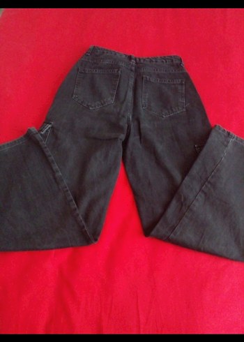 Trendyol siyah kargo kot pantolon s/36 beden - Görsel 5