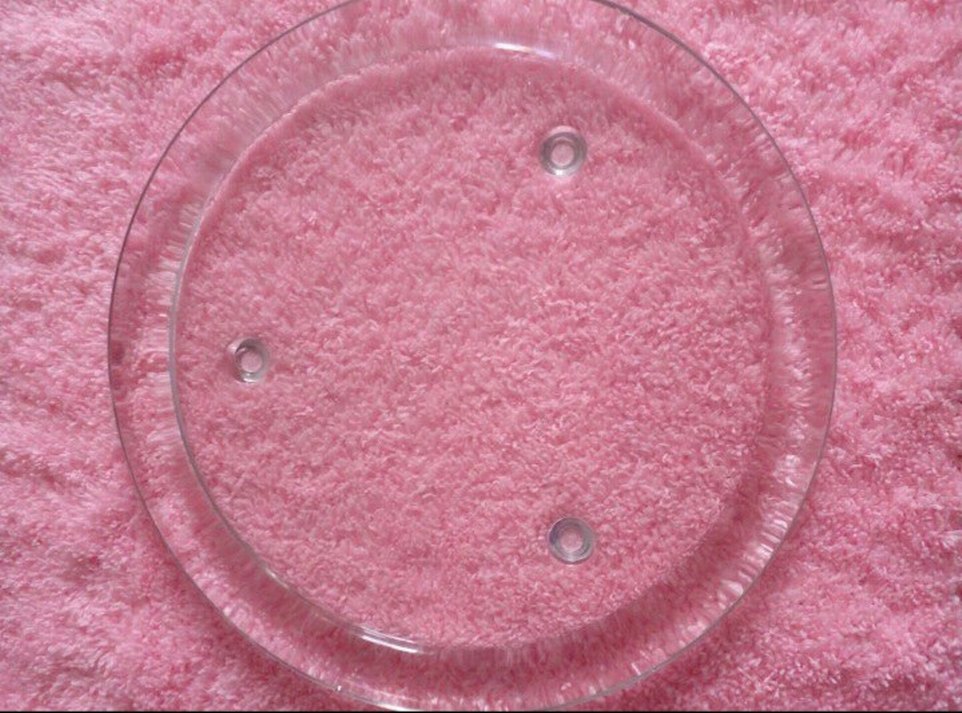 Vintage 22 cm'lik cam sunum tabakları - Görsel 4