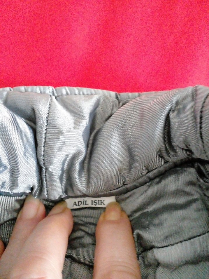 Adil Işık gümüş mont 40/42/44 beden - Görsel 4