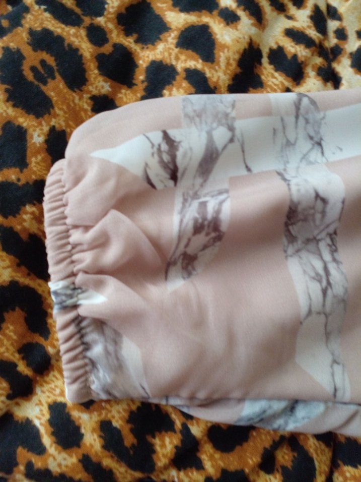 Bej Pilili Uzun Kollu Bohem Tunik - Görsel 3