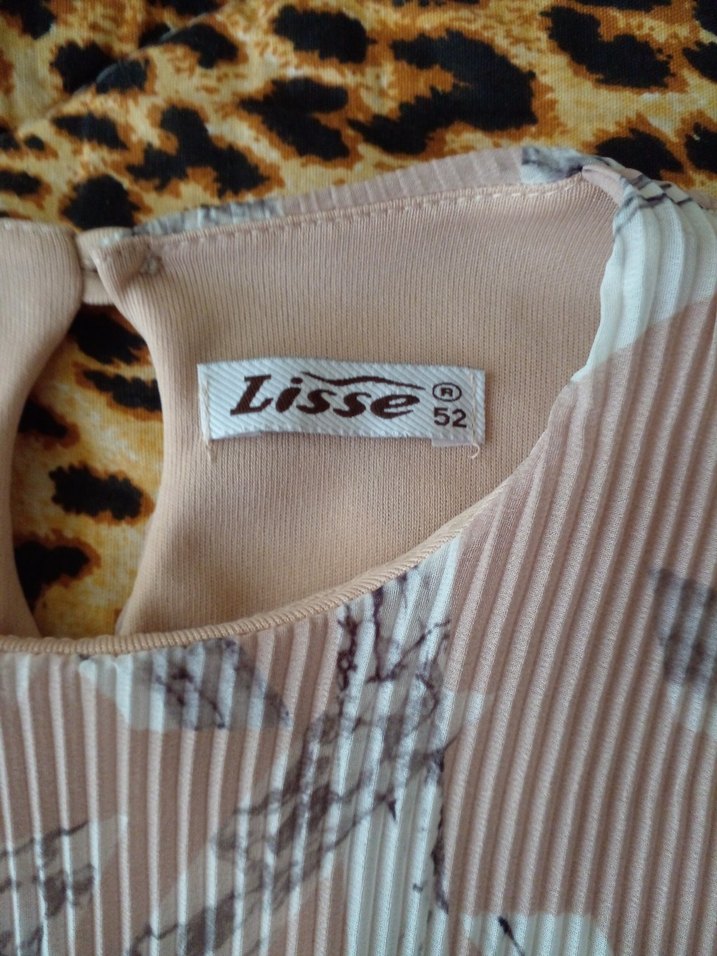 Bej Pilili Uzun Kollu Bohem Tunik - Görsel 2