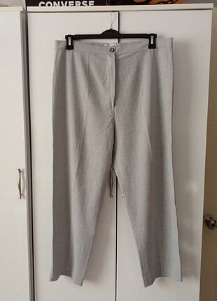 6XL/52 beden gri pantolon 