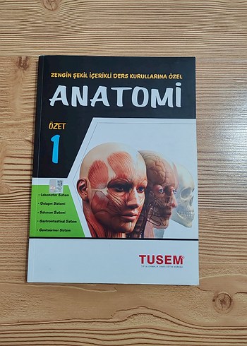 Anatomi Özet 1 - TUSEM Ders Kitabı