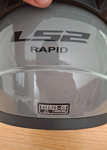 Ls2 XXL nardo gri Motorcu Kaskı - Görsel 7