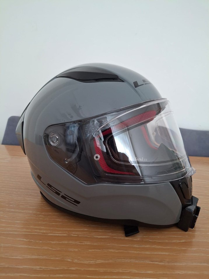 Ls2 XXL nardo gri Motorcu Kaskı - Görsel 2