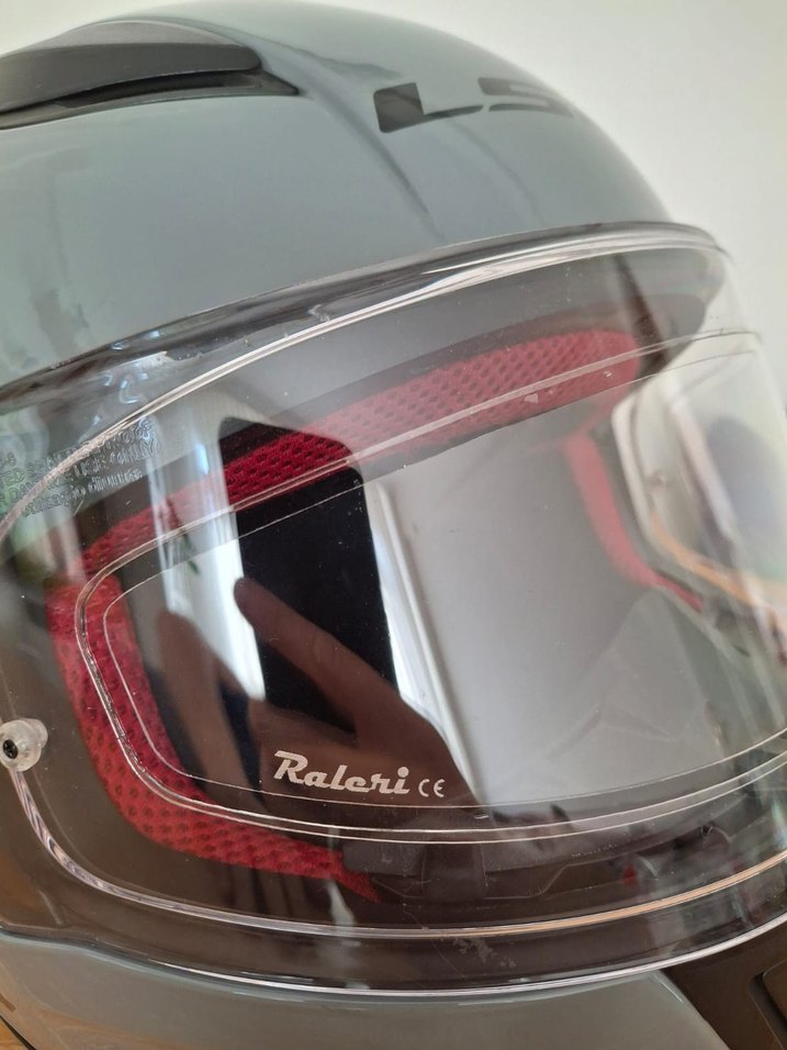 Ls2 XXL nardo gri Motorcu Kaskı - Görsel 5