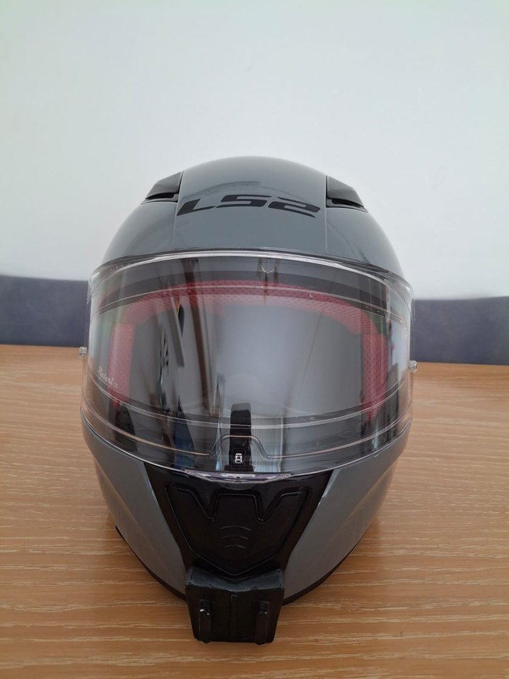 Ls2 XXL nardo gri Motorcu Kaskı - Görsel 4