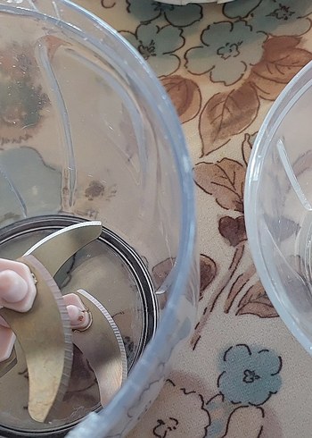 Pastel Pembe Plastik Mutfak Doğrayıcı - Görsel 3