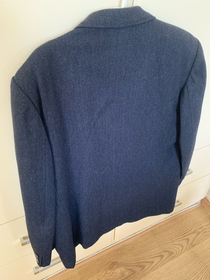 Gri Yün Erkek Takım Elbise Ceket - Görsel 2