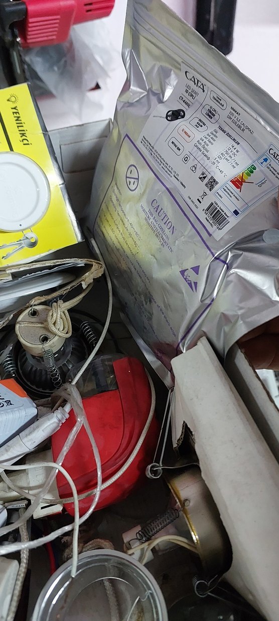 Kırmızı Küçük Ev Aletleri Karışımı - Görsel 2