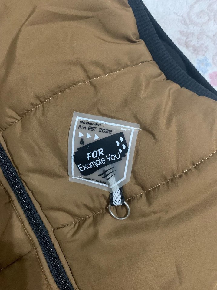 Kahverengi Kürklü Kapüşonlu Erkek Yelek - Görsel 2