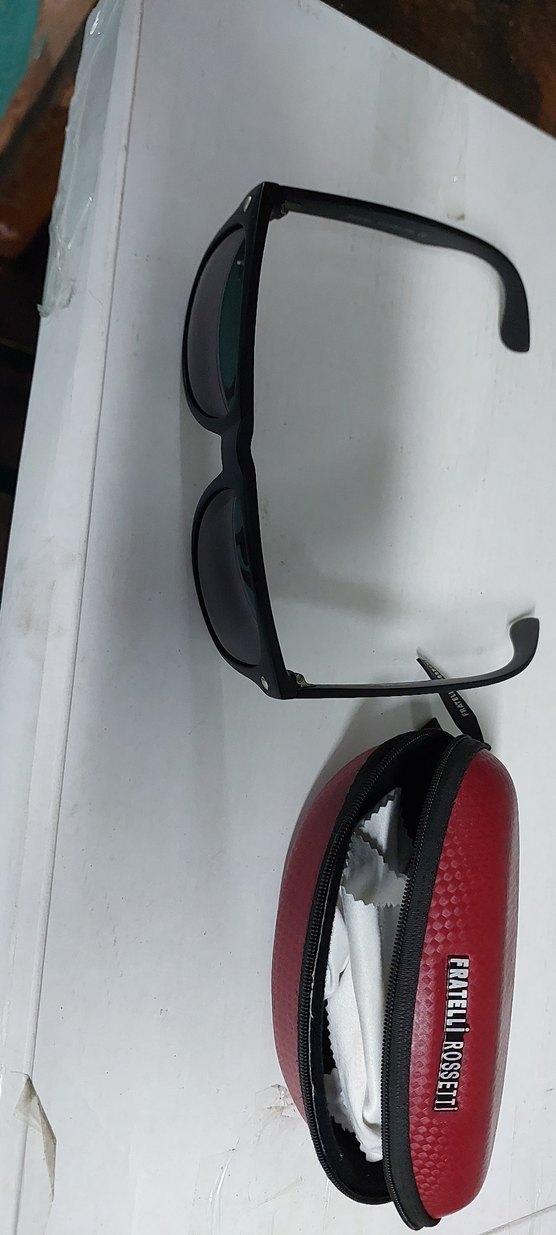 Swing marka Klasik Siyah Biker Gözlük - Görsel 2