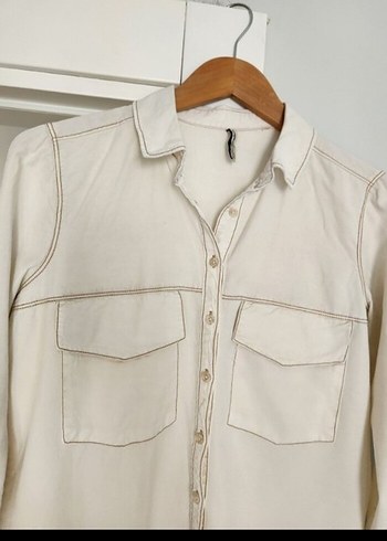 m Beden Stradivarius vintage gomlek