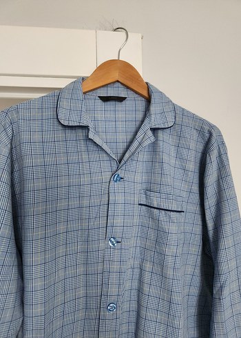 xl Beden mavi Renk M&S pijama üst