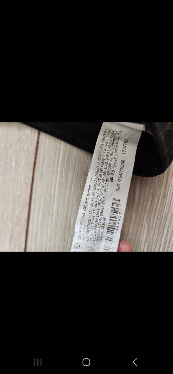 Zara Erkek Kumaş Pantolon - Görsel 3