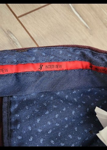 Bordo Erkek Sarar Marka Pantolon - Görsel 4