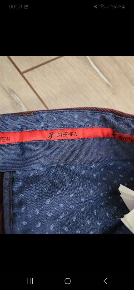 Bordo Erkek Sarar Marka Pantolon - Görsel 4