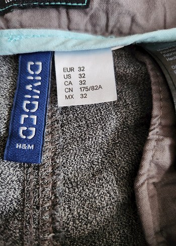 32 Beden gri Renk H&M şort