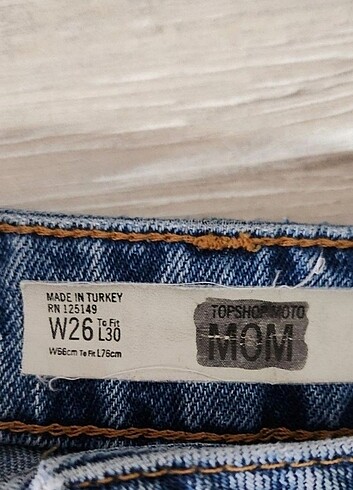 Topshop Yüksek bel kot