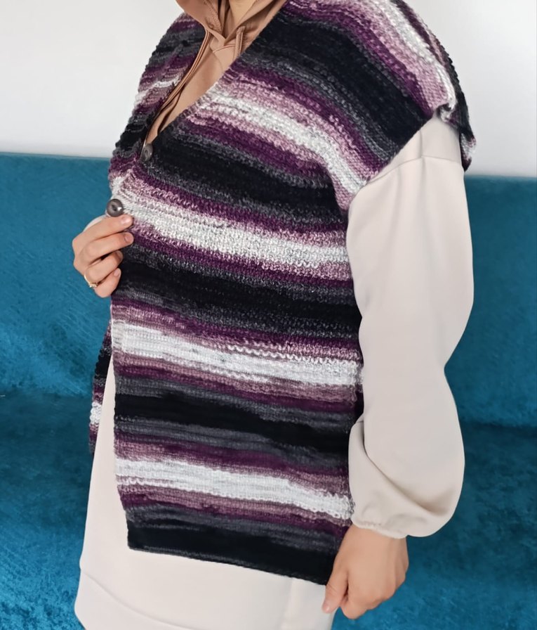 Yumuşak Anne Yeleği - Görsel 5