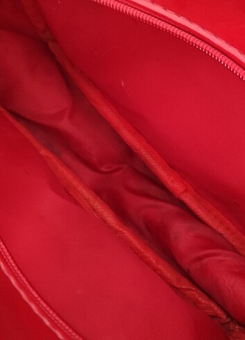 Beden Y2k kırmızı çanta